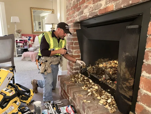 Safe screening installation by Mission Viejo Chimney Sweep in Mission Viejo, CA