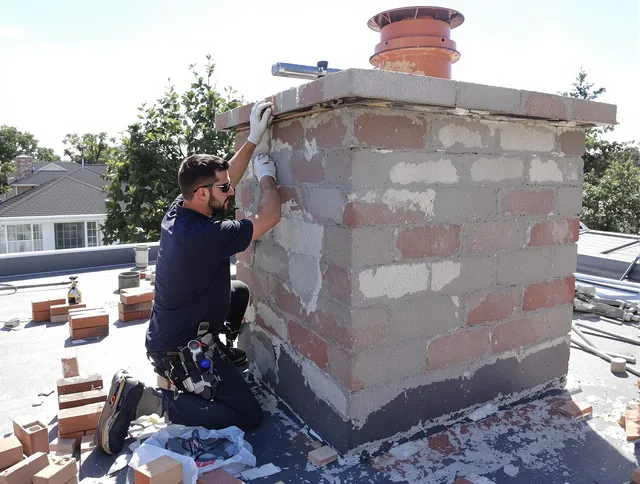 Advanced chimney repair process by Mission Viejo Chimney Sweep in Mission Viejo, CA