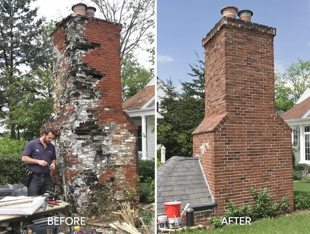 Mission Viejo Chimney Sweep performing a full chimney restoration in Mission Viejo, CA