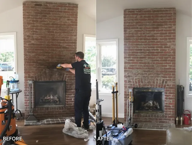 Finished chimney sweeping service by Mission Viejo Chimney Sweep in Mission Viejo, CA