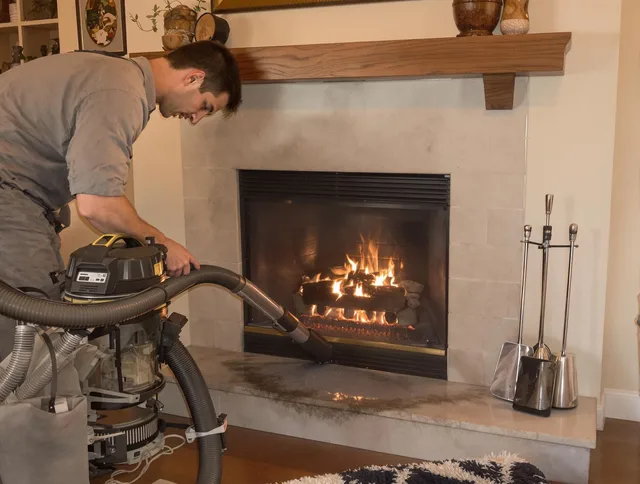 Routine fireplace upkeep by Mission Viejo Chimney Sweep in Mission Viejo, CA