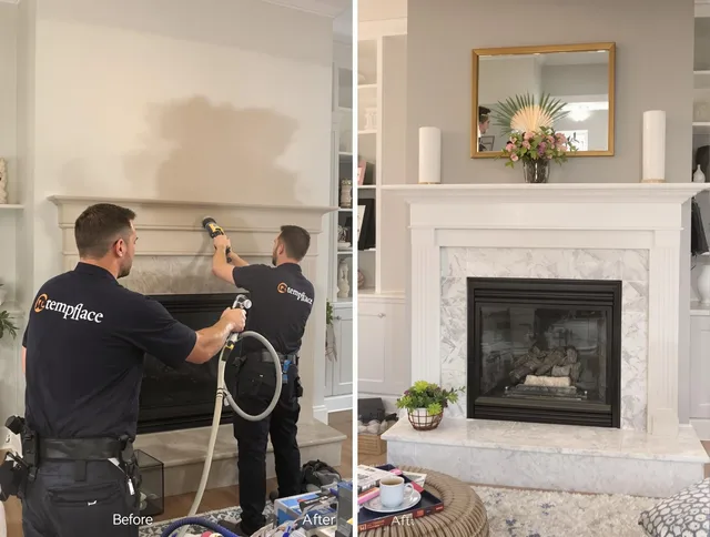 Professional soot removal by Mission Viejo Chimney Sweep team in Mission Viejo, CA